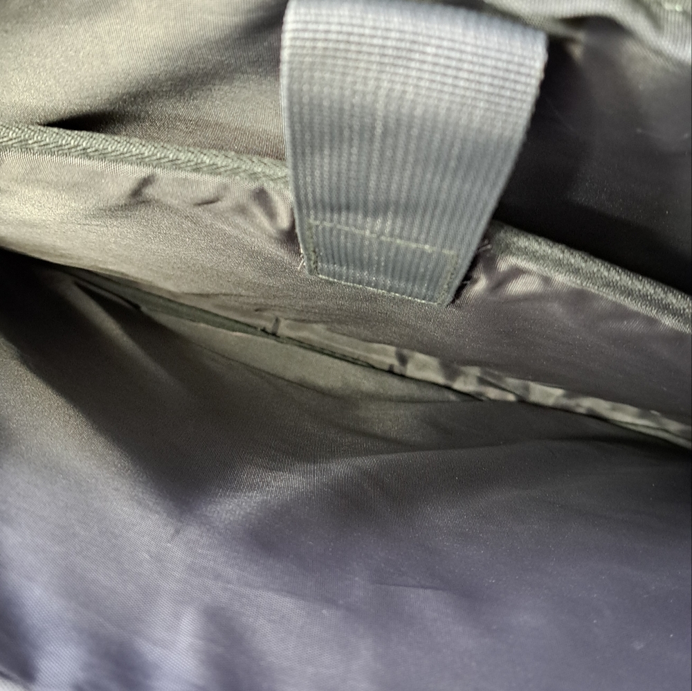 Samsonite Modern Laptop Computer Bag Shouldecross Charcoal Heather - Picture 13 of 15